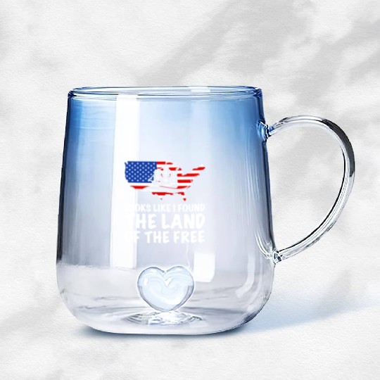 Columbus Day 1492 Gradient Glass Mugs