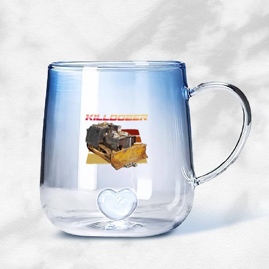 Killdozer Gradient Glass Mugs