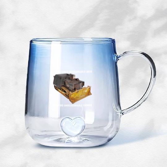 Killdozer Gradient Glass Mugs