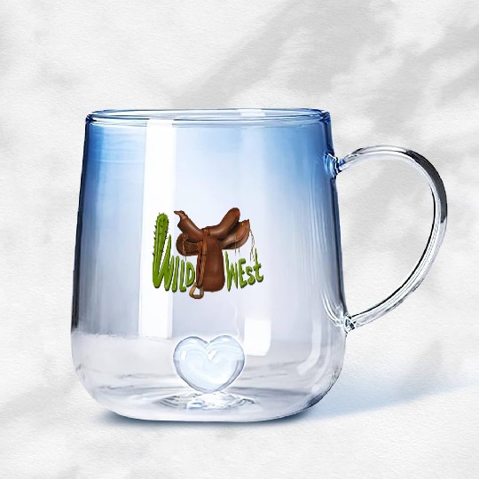 Wild west Gradient Glass Mugs