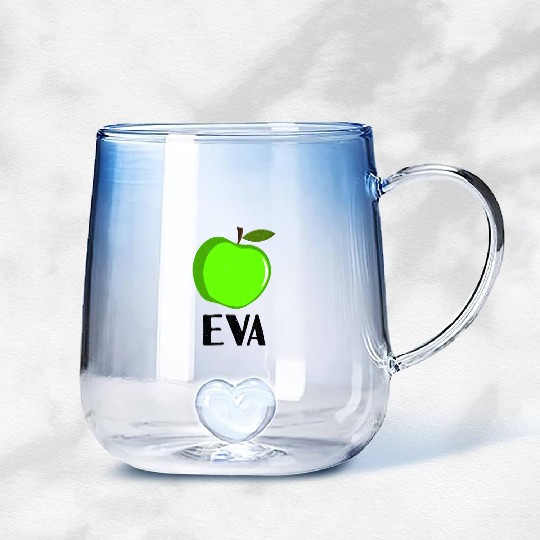 Eva Apple Gradient Glass Mugs
