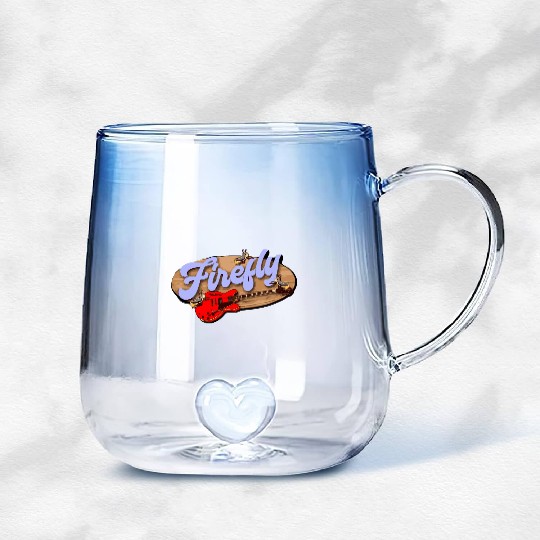 Firefly Guitars Gradient Glass Mugs
