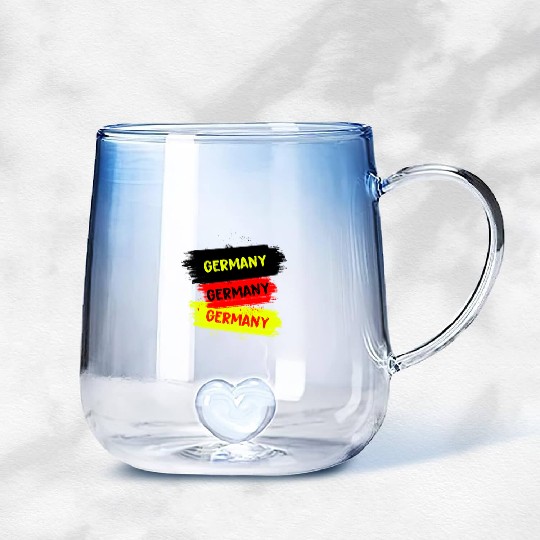 Germany Design Gradient Glass Mugs