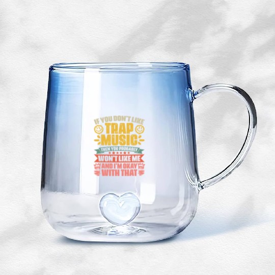 Retro Trap Music Trapping A Trap Vibes Trap Music Gradient Glass Mugs