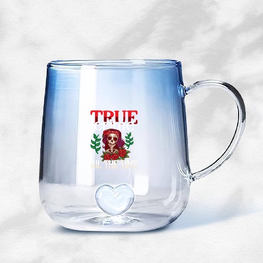 True Crime Murder Spy Crime Interest Gift Idea Gradient Glass Mugs