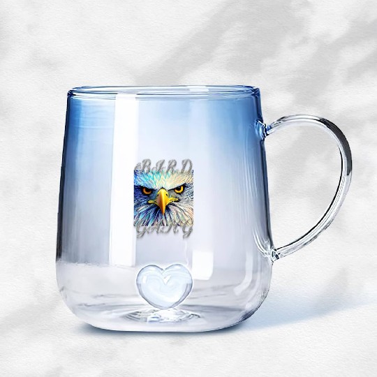 BIRD GANG Gradient Glass Mugs