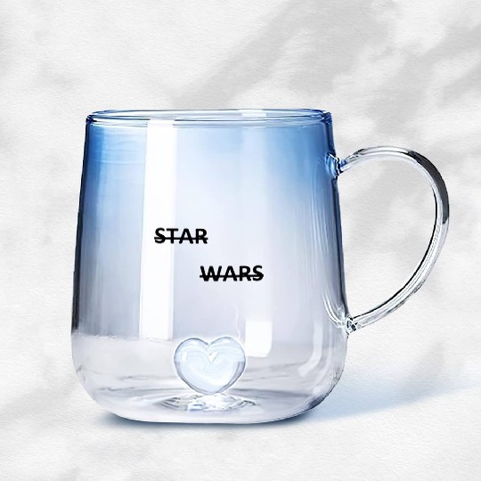 walmart star wars Gradient Glass Mugs