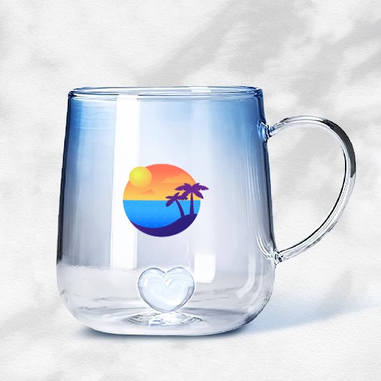 This Summer Gradient Glass Mugs