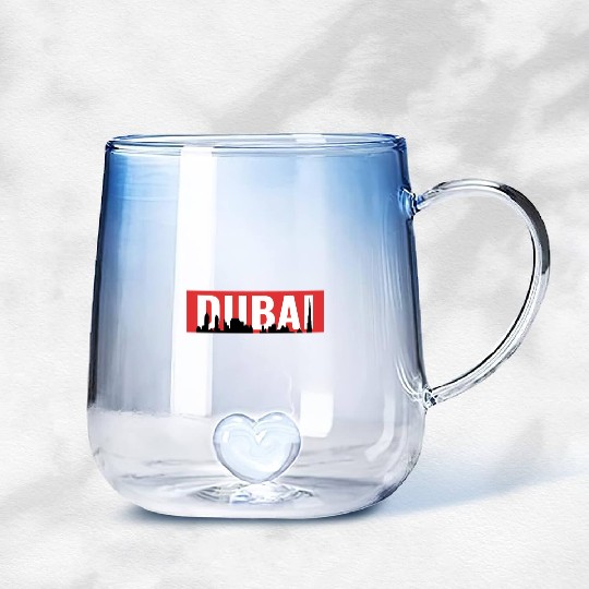 Dubai Gradient Glass Mugs