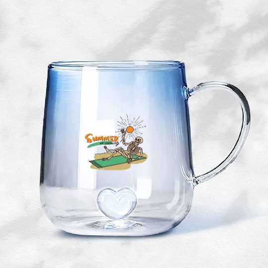 summer club Gradient Glass Mugs