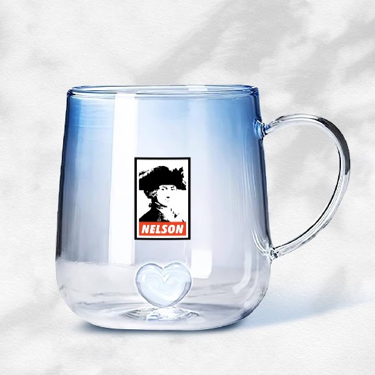 Horatio Nelson Gradient Glass Mugs