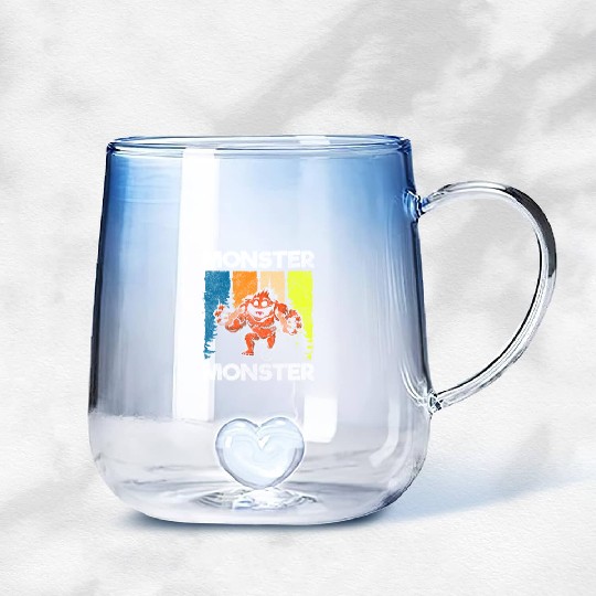 Monster Fright Character Monster Hunter Gradient Glass Mugs