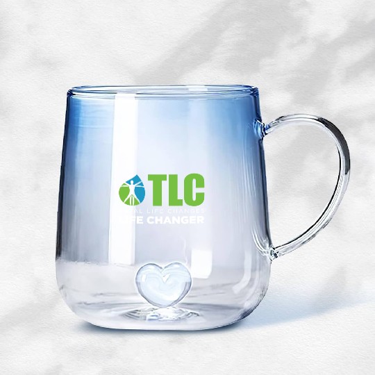 TLC LC Logo v2 1 Gradient Glass Mugs