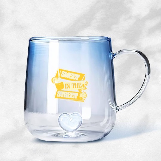 Sweet In The Street Lemon Juice Business Lemonade Gradient Glass Mugs