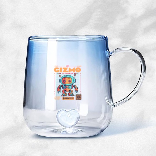 Gizmo Mecha Gradient Glass Mugs
