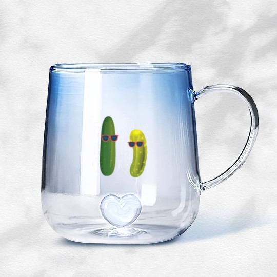 Pickle Slut Pickle Slut Who Loves Pickles Gradient Glass Mugs