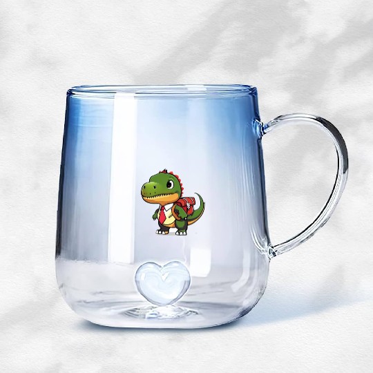 Back to school Gradient Glass Mugs