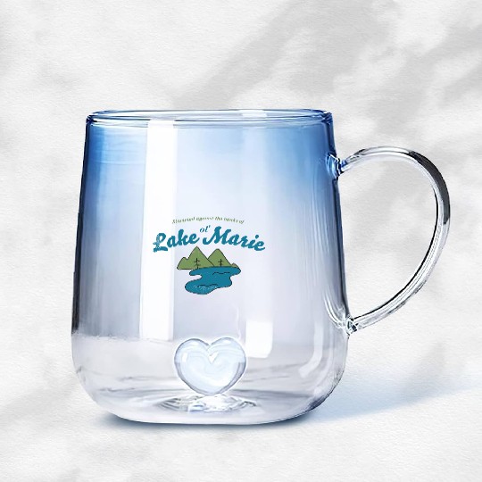 John Prine Lake Marie Folk Music Gradient Glass Mugs