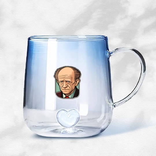 Heisenberg Physicist Gradient Glass Mugs