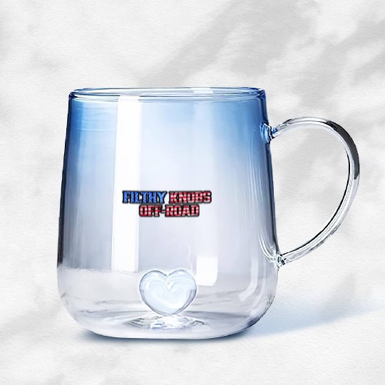 Filthy Knobs Off-road - American Flag Gradient Glass Mugs