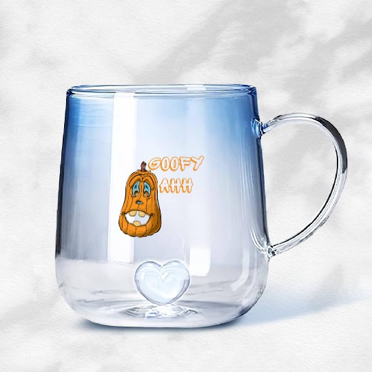 Goofy Ahh Gradient Glass Mugs