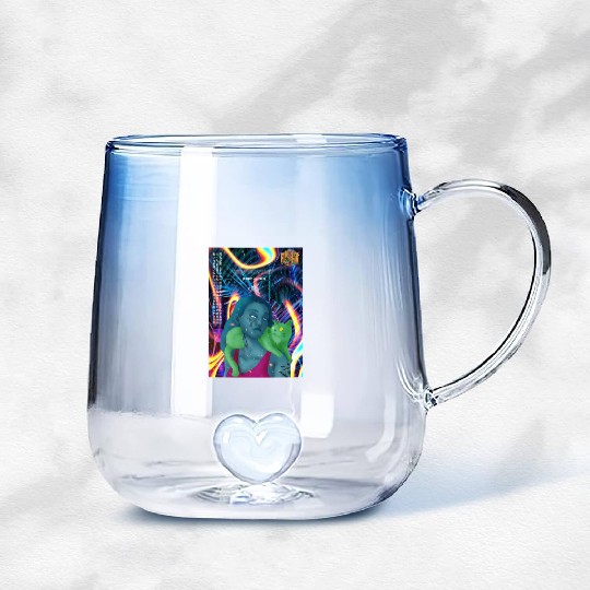 CATWOMEN Gradient Glass Mugs