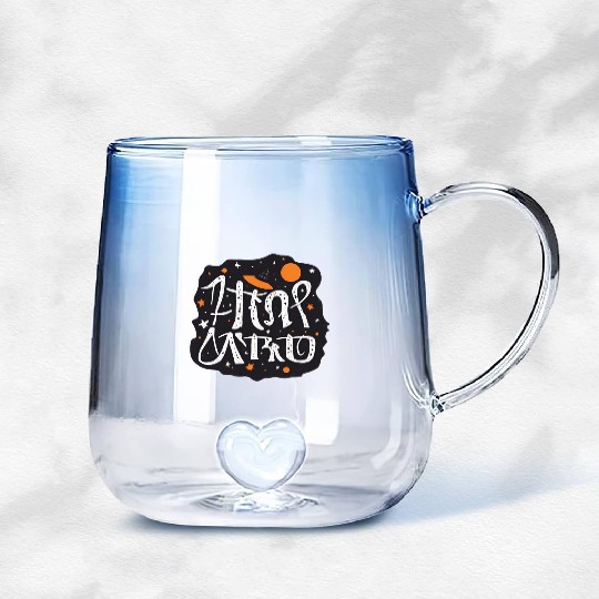 Astro Halloween Gradient Glass Mugs