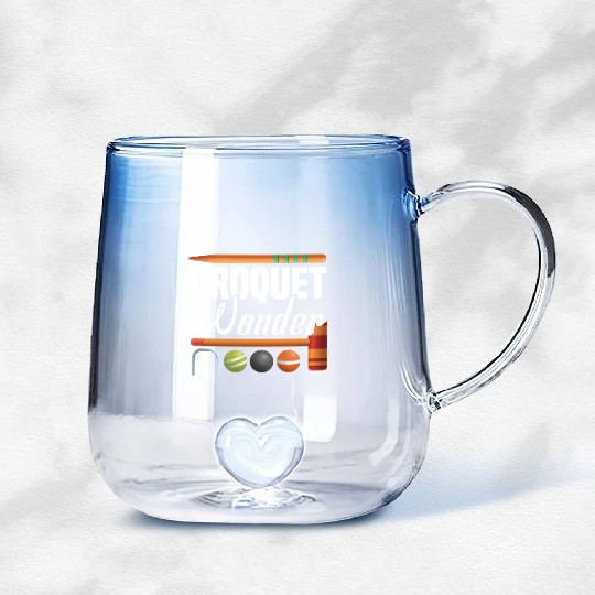 Croquet Mallet Croquet Club Croquet Player Croquet Gradient Glass Mugs