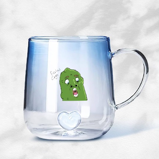 Picolas Cage Gradient Glass Mugs