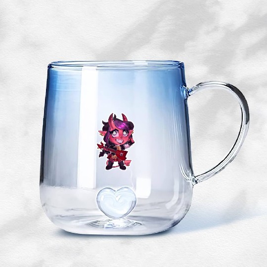 Fig Charm Gradient Glass Mugs