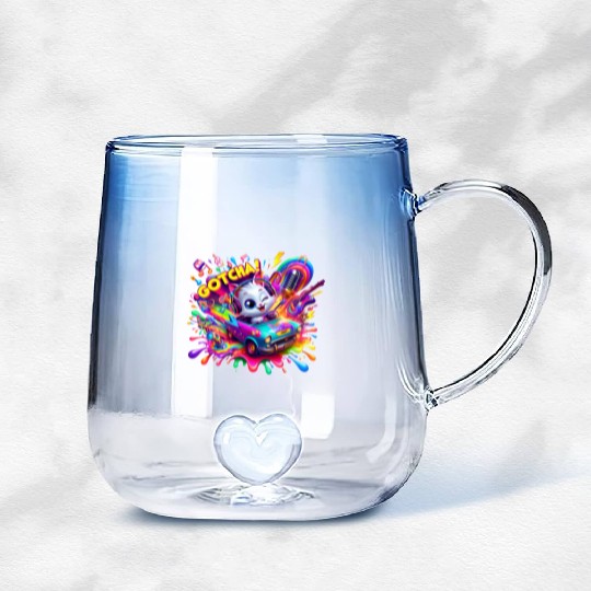 Galactic Vibes: Plosion of Splashes - GoTcha! Gradient Glass Mugs