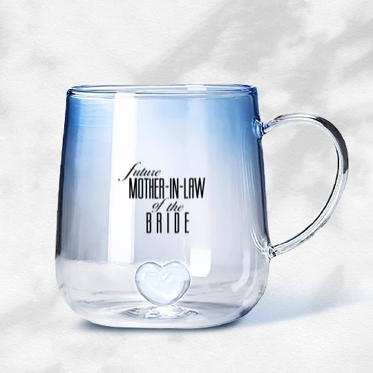 Mother of the Bride Future In Law Gradient Glass Mugs