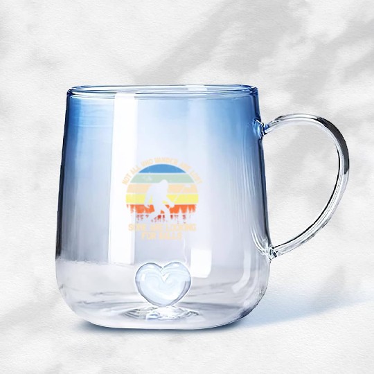 Not All Who Wander Are Lost Looking For Golf Balls Gradient Glass Mugs