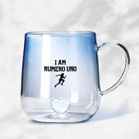 Numero Uno Strong Gradient Glass Mugs