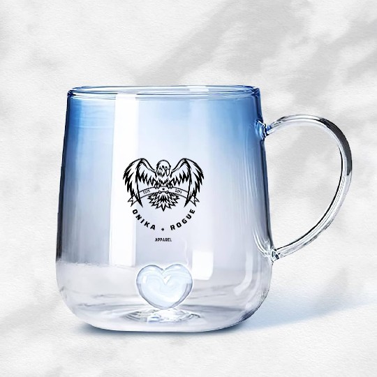 ONIKA + ROGUE EAGLE Gradient Glass Mugs