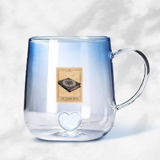 Magic - Black Magic - Magic Book Black Magic Book Gradient Glass Mugs