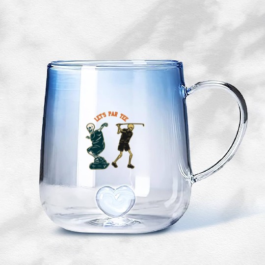 Gradient Glass Mugs Softstyle unisexe patineur squelette