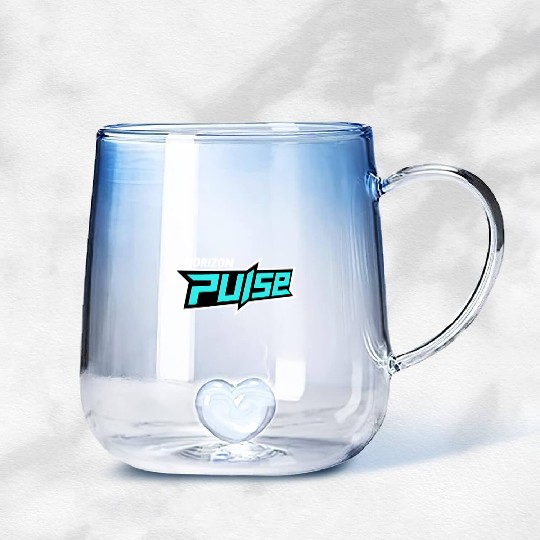 Horizon Pulse Radio Gradient Glass Mugs