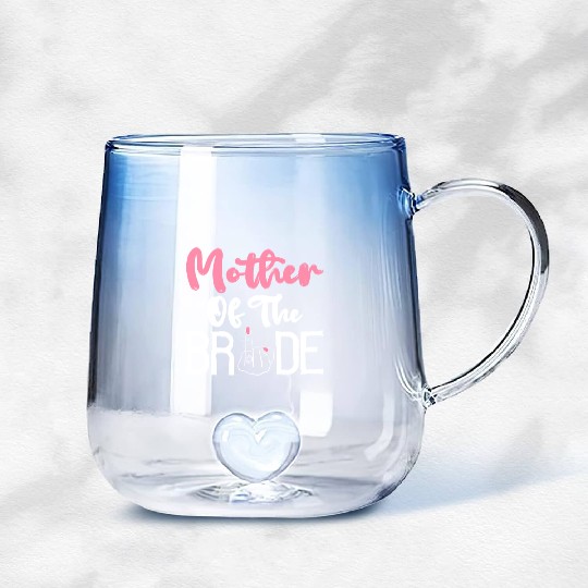 Bridal Party Mom Bachelorette Party Mother Of The Gradient Glass Mugs