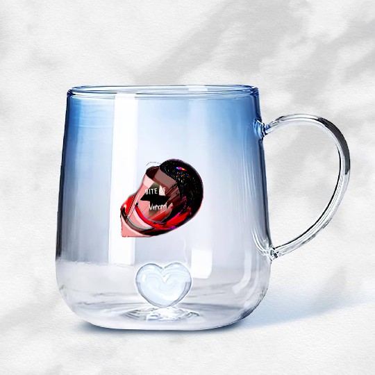 Bite of venom by Astronaut Gradient Glass Mugs