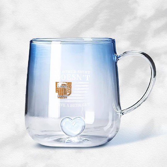 Partying Drinking Men's Evening Drunk Gradient Glass Mugs