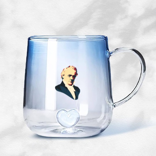 President James Buchanan Gradient Glass Mugs