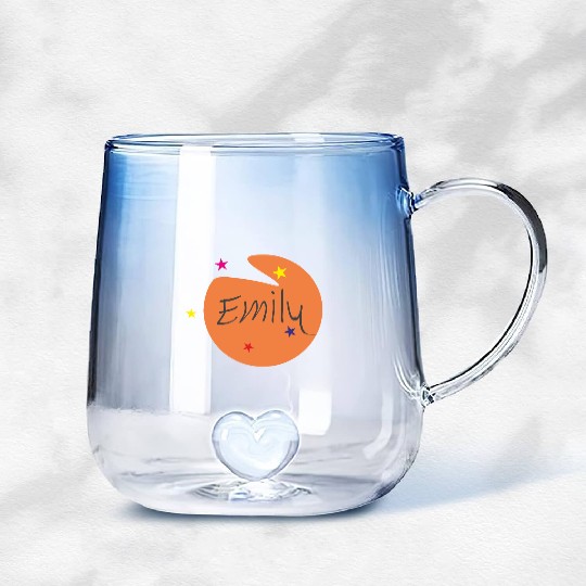 emily Gradient Glass Mugs