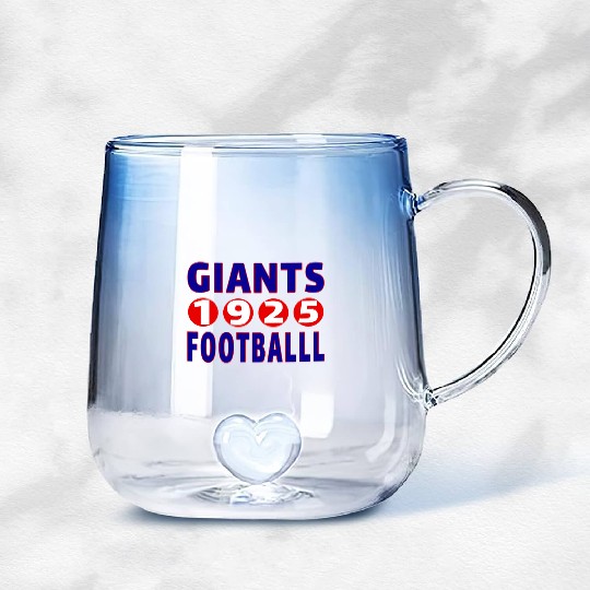 Giants Football 1925 Classic Gradient Glass Mugs