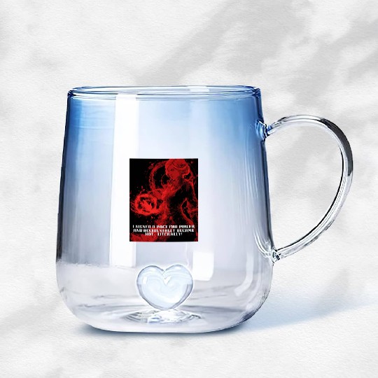 Female Warlock Gradient Glass Mugs