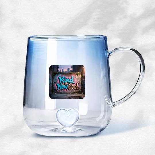 Graffiti Art Kind Is the New Cool Gradient Glass Mugs
