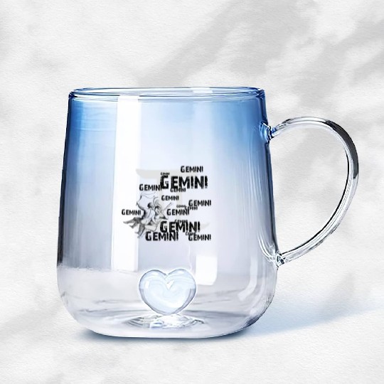 gemini Gradient Glass Mugs