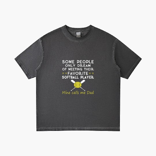 SOFTBALL DAD Gradient T Shirts