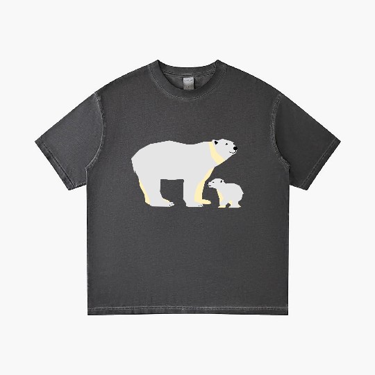 Polar bear Gradient T Shirts