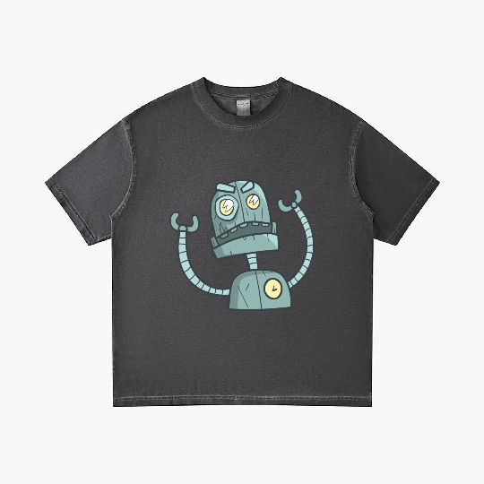 Angry robot Gradient T Shirts